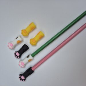 Potlood-accessoires Kattenpoot | Shop kattenliefde bij vzw Chamour